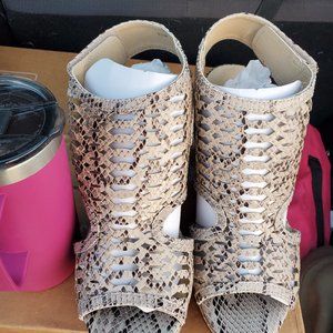 Maurices Snakeskin Wedges